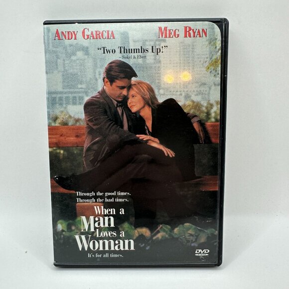 When A Man Loves A Woman DVD 1994 Andy Garcia Meg Ryan Touchstone Pictures Drama - Picture 2 of 7